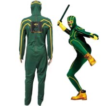 Kick Ass Kick-Ass Dave Lizewski Cosplay Costume Jumpsuit Adult Men Halloween Party Full Outfits Kick Ass Kick-Ass Dave Lizewski Cosplay Costume Jumpsuit Adult Men Halloween Party Full Outfits