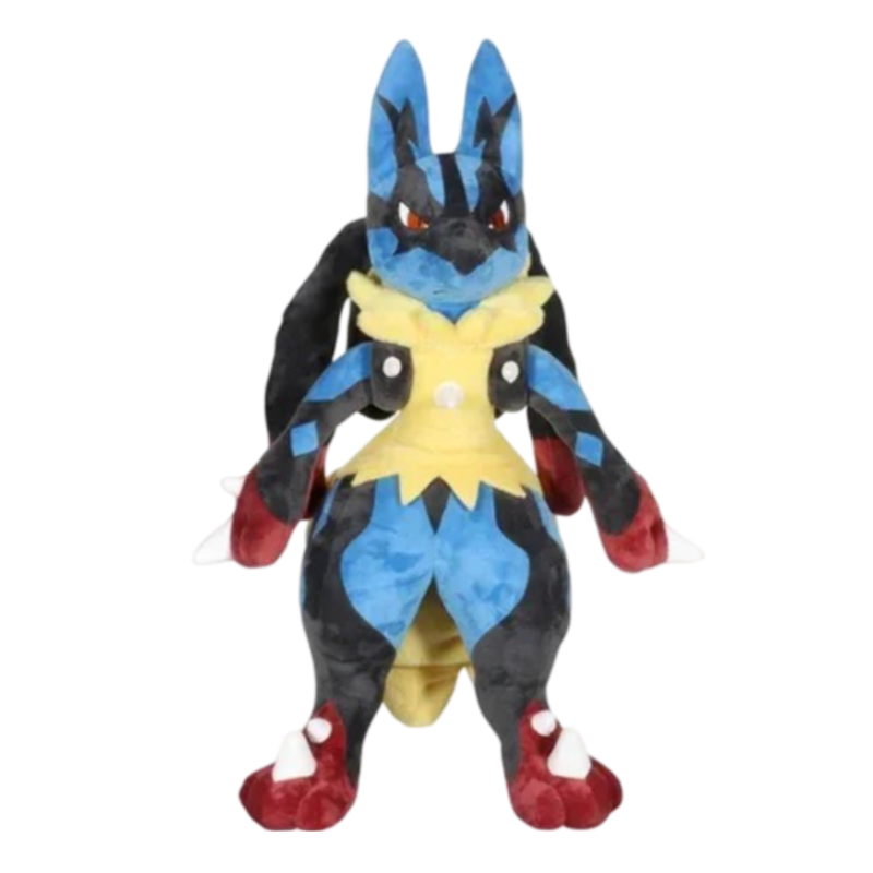 130/70cm Kawaii Cartoon Pokemon Lucario Soft Plush Toy