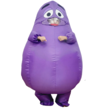 Kawaii Cartoon Grimace Mascot Cosplay Costume Kawaii Cartoon Grimace Mascot Cosplay Costume