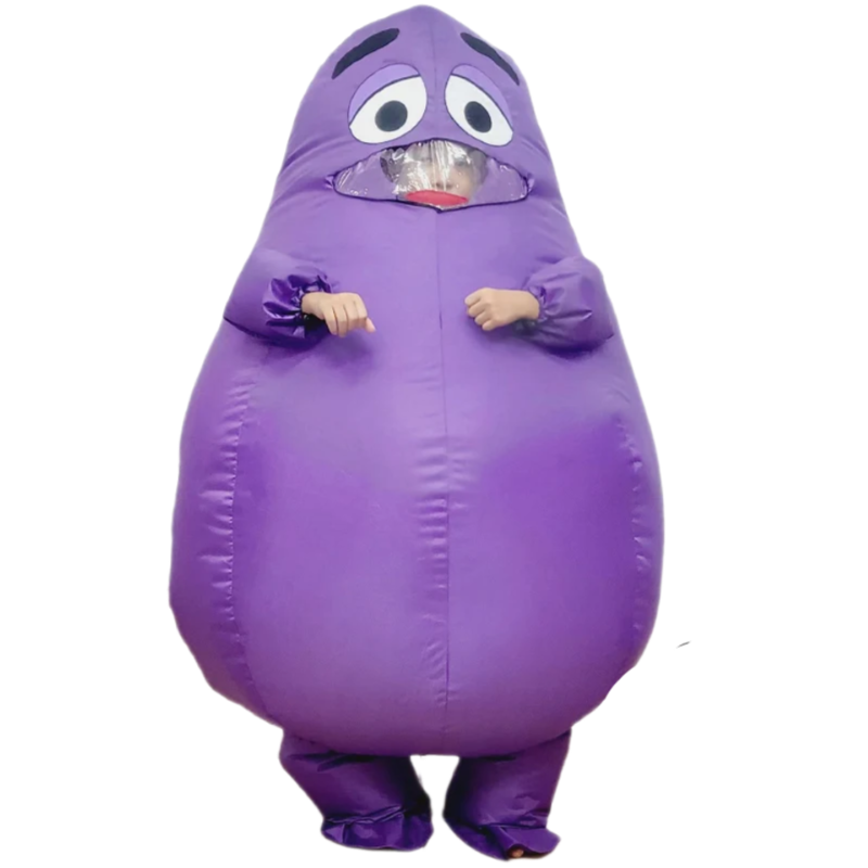Kawaii Cartoon Grimace Mascot Cosplay Costume Kawaii Cartoon Grimace Mascot Cosplay Costume