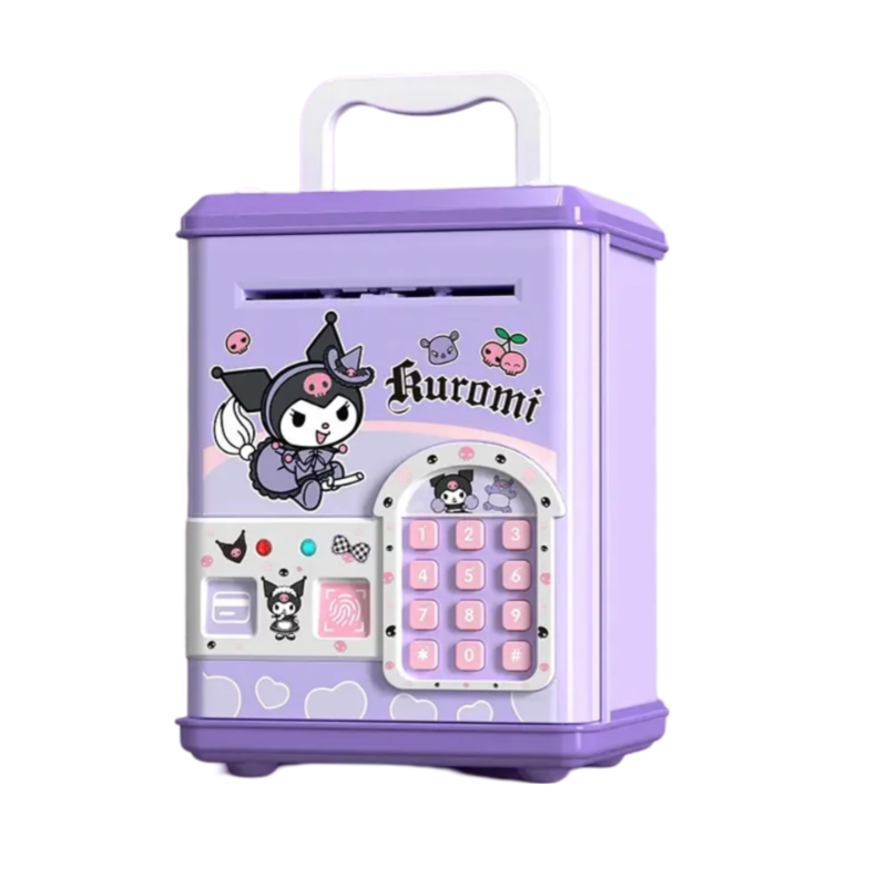 Kawaii Sanrio Kuromi Swipe To Unlock Piggy Bank
