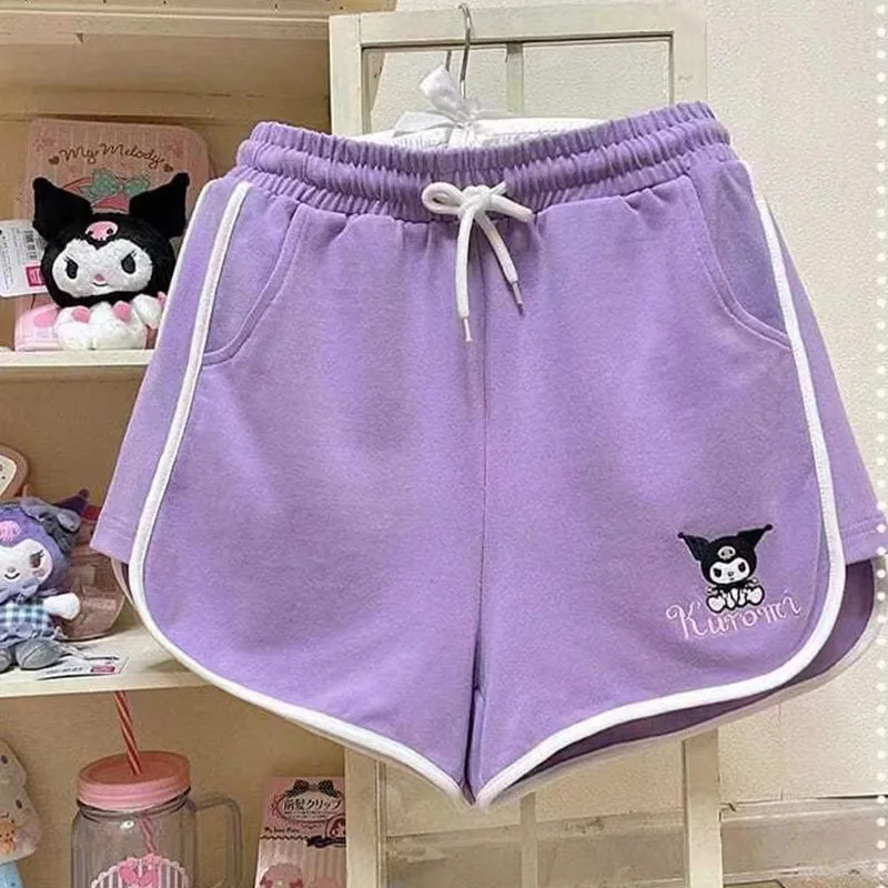 Sanrio Kawaii Kuromi Sports Shorts