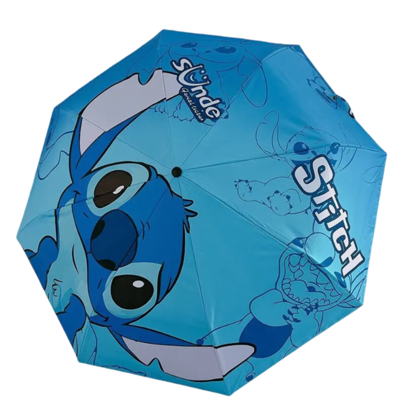 Kawaii Cartoon Stitch Printed Umbrella 