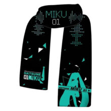 Anime Kawaii Hatsune Miku Printed Winter Warm Scarf Anime Kawaii Hatsune Miku Printed Winter Warm Scarf