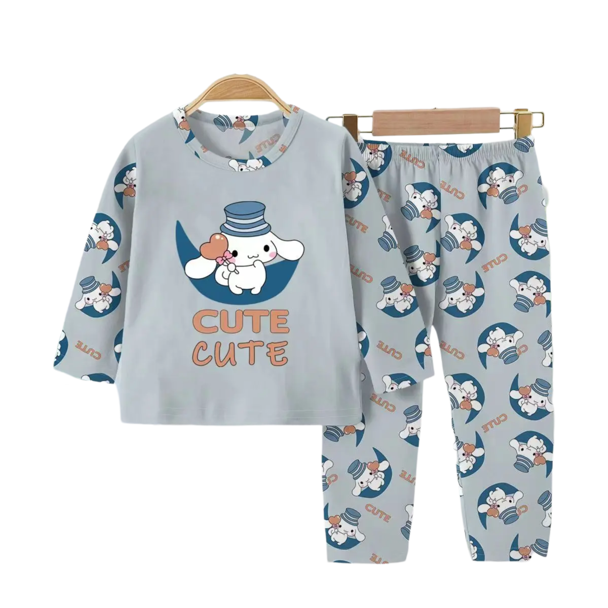 Kawaii Sanrio Cinnamoroll Printed Pajama Set