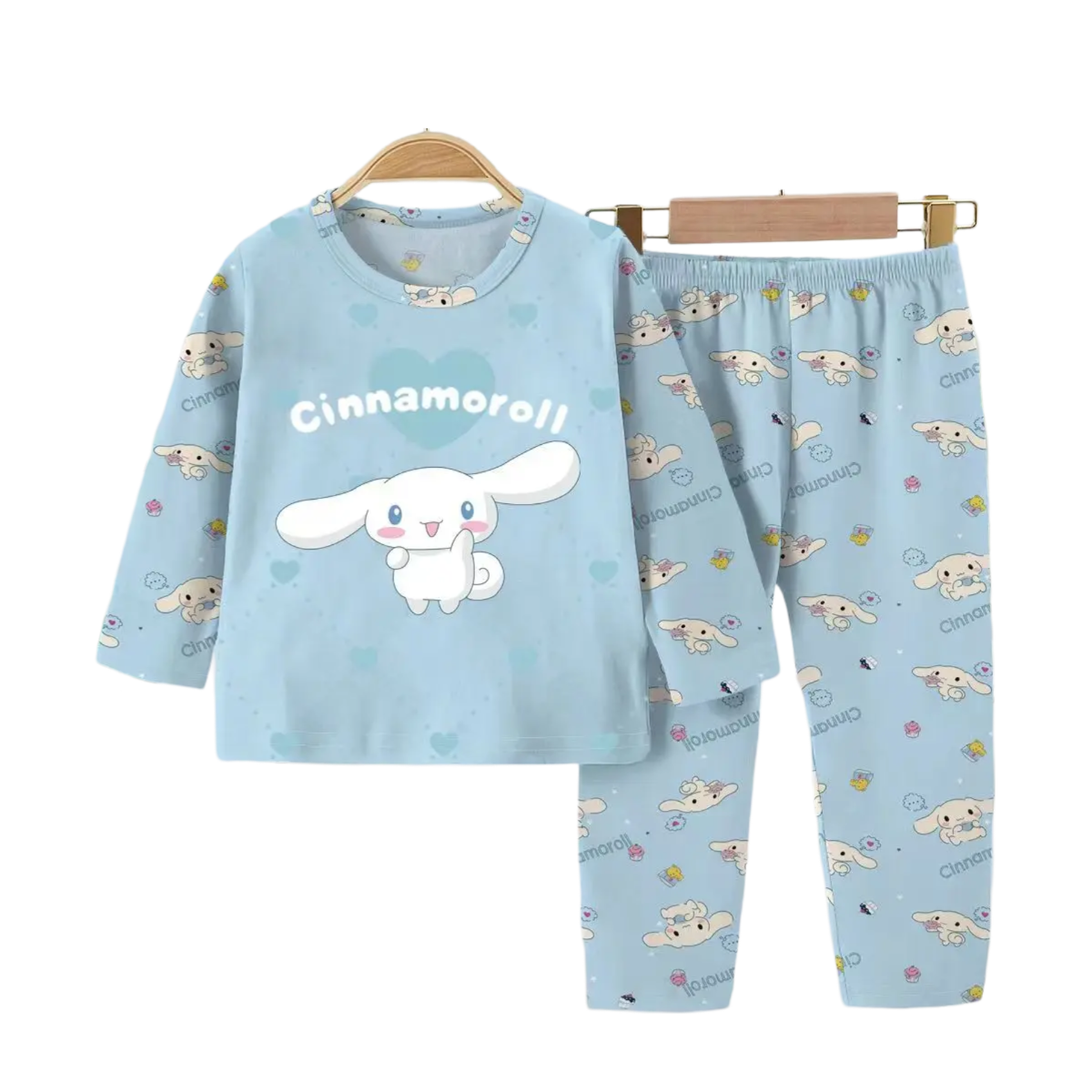 Kawaii Sanrio Cinnamoroll Printed Pajama Set