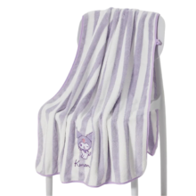Cartoon Kuromi Sanrio Striped Bath Towel Cartoon Kuromi Sanrio Striped Bath Towel