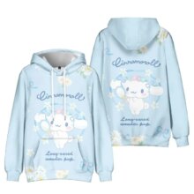 New Anime Sanrio Cinnamoroll Big-eared Dog Cinnamon Dog Element Casual Fashion Hooded Sweatshirt The Best Gift Kids Clothes Girl New Anime Sanrio Cinnamoroll Big-eared Dog Cinnamon Dog Element Casual Fashion Hooded Sweatshirt The Best Gift Kids Clothes Girl