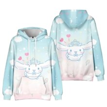 New Anime Sanrio Cinnamoroll Big-eared Dog Cinnamon Dog Element Casual Fashion Hooded Sweatshirt The Best Gift Kids Clothes Girl New Anime Sanrio Cinnamoroll Big-eared Dog Cinnamon Dog Element Casual Fashion Hooded Sweatshirt The Best Gift Kids Clothes Girl