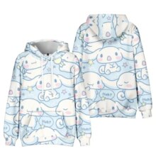 New Anime Sanrio Cinnamoroll Big-eared Dog Cinnamon Dog Element Casual Fashion Hooded Sweatshirt The Best Gift Kids Clothes Girl New Anime Sanrio Cinnamoroll Big-eared Dog Cinnamon Dog Element Casual Fashion Hooded Sweatshirt The Best Gift Kids Clothes Girl