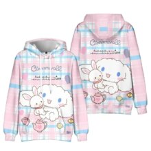 New Anime Sanrio Cinnamoroll Big-eared Dog Cinnamon Dog Element Casual Fashion Hooded Sweatshirt The Best Gift Kids Clothes Girl New Anime Sanrio Cinnamoroll Big-eared Dog Cinnamon Dog Element Casual Fashion Hooded Sweatshirt The Best Gift Kids Clothes Girl