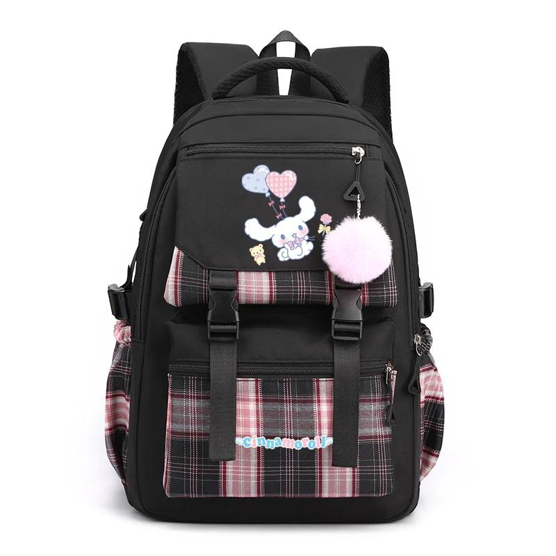 Kawaii Sanrio Anime Cinnamoroll Student Backpack