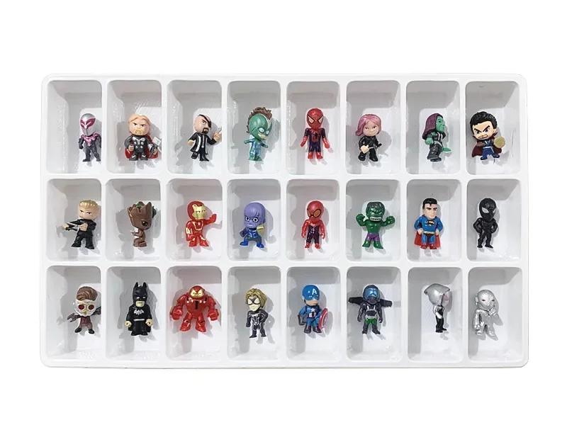 24 Pcs Kawaii Christmas Marvel Avengers Advent Calendar Box 