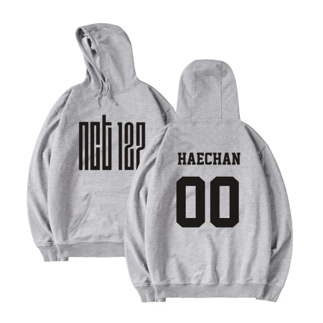 Anime Kawaii K-pop NCT 127 Haechan Printed Pullover Hoodie 