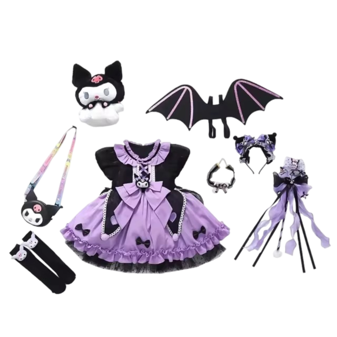 Kawaii Sanrio Kuromi Princess Dress