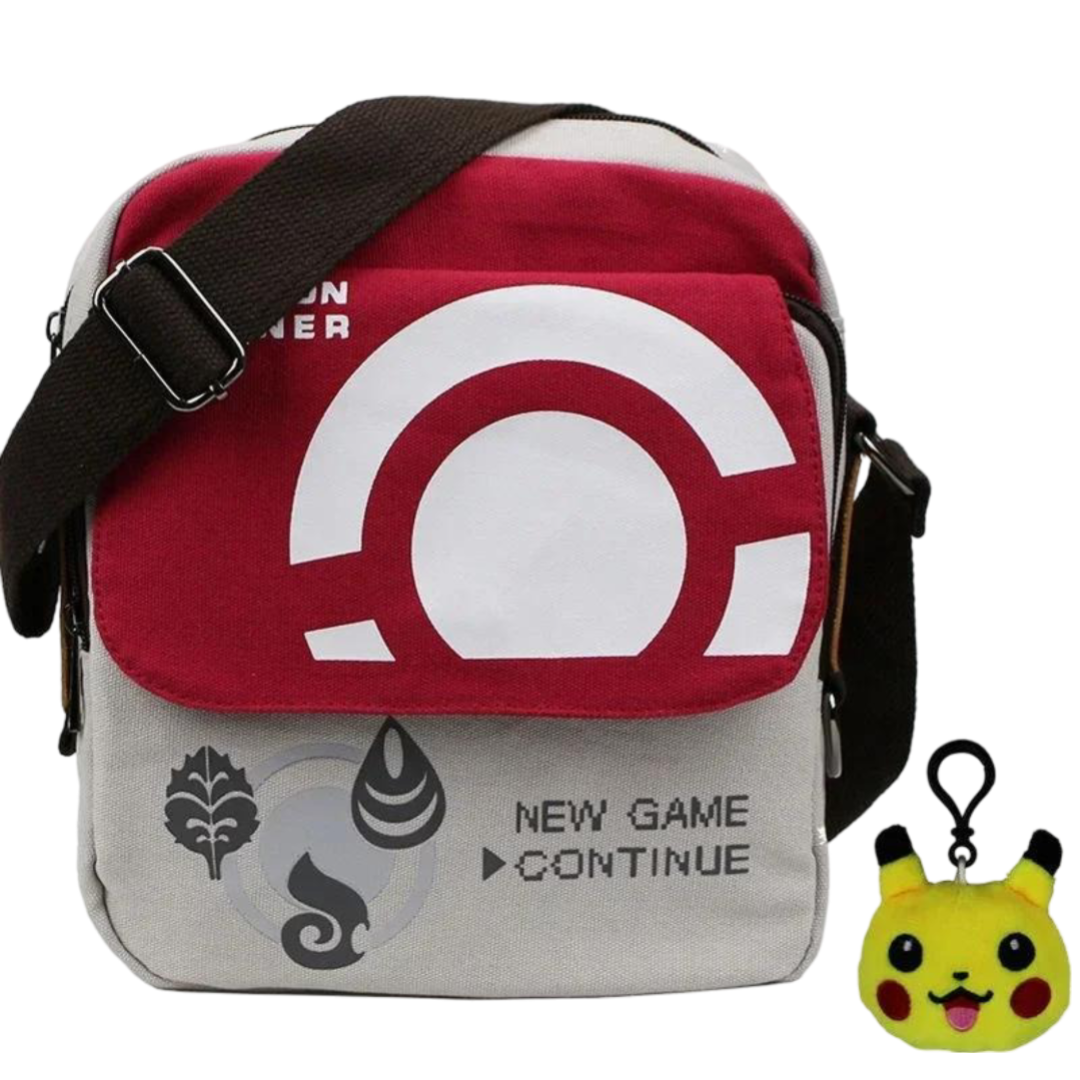 Kawaii Cartoon Pokemon Trainer Single Shoulder Bag Kawaii Cartoon Pokemon Trainer Single Shoulder Bag