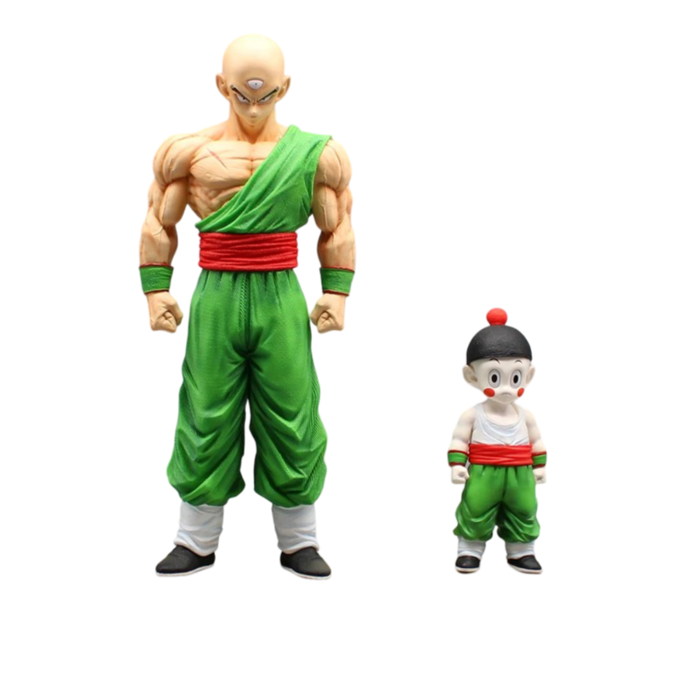 Kawaii Anime Tien Shinhan And Chiaotzu Toy
