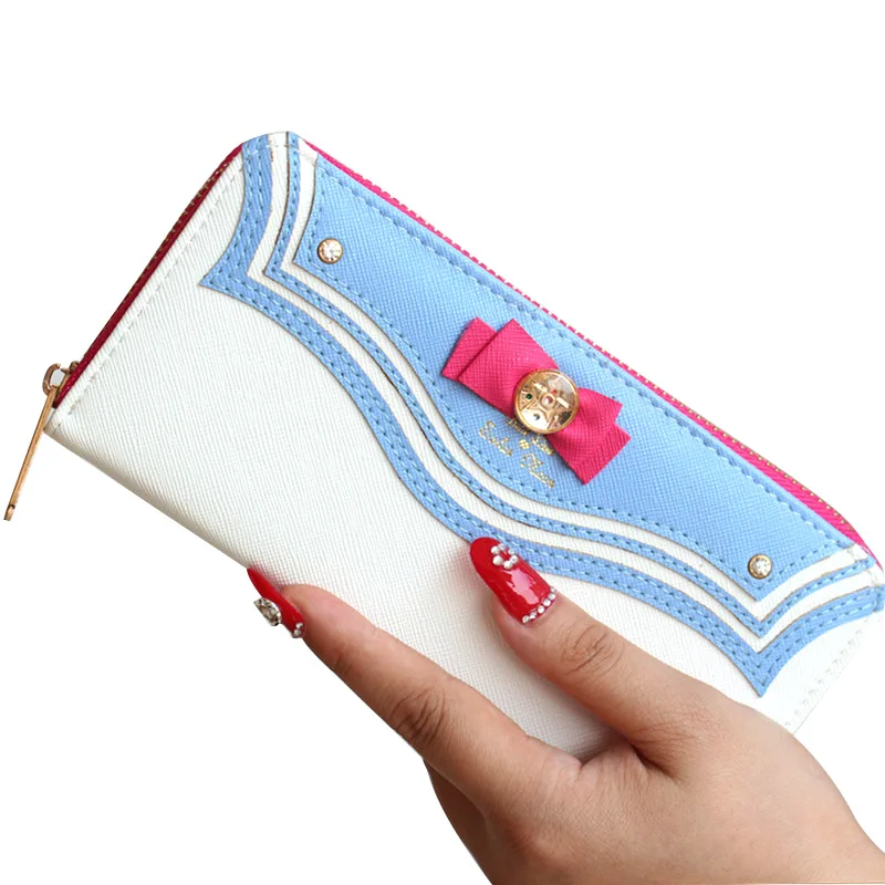 Kawaii Cartoon Bow Sailor Moon Wallet 