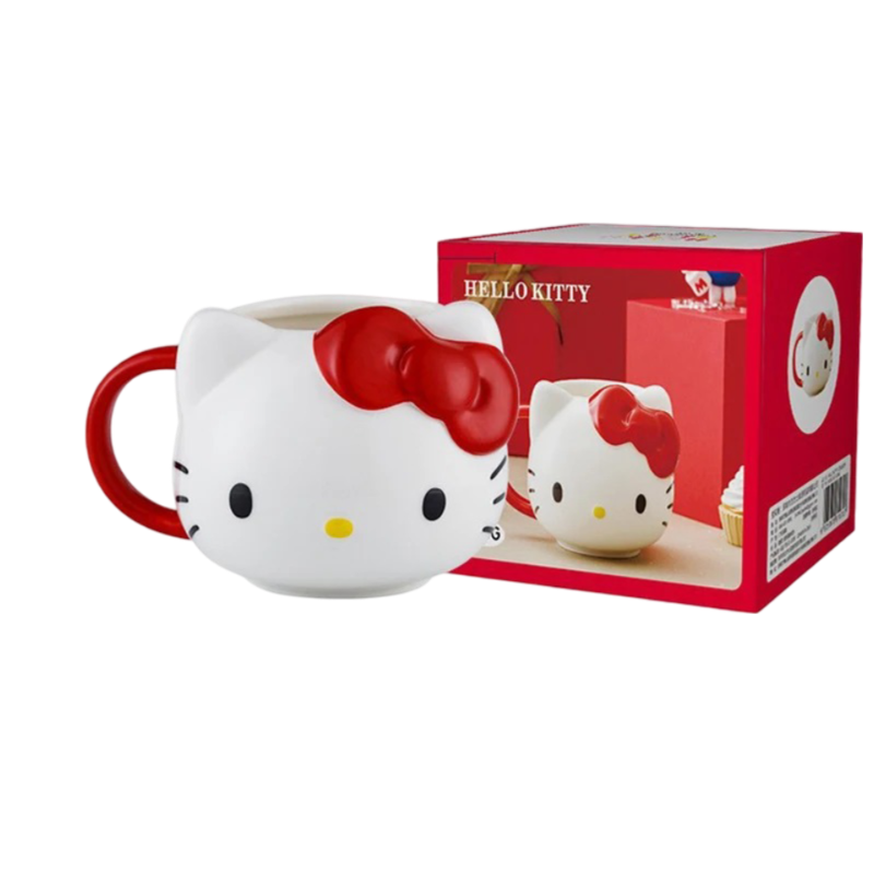 475ml Sanrio Kawaii Cartoon Hello Kitty Ceramic Mug
