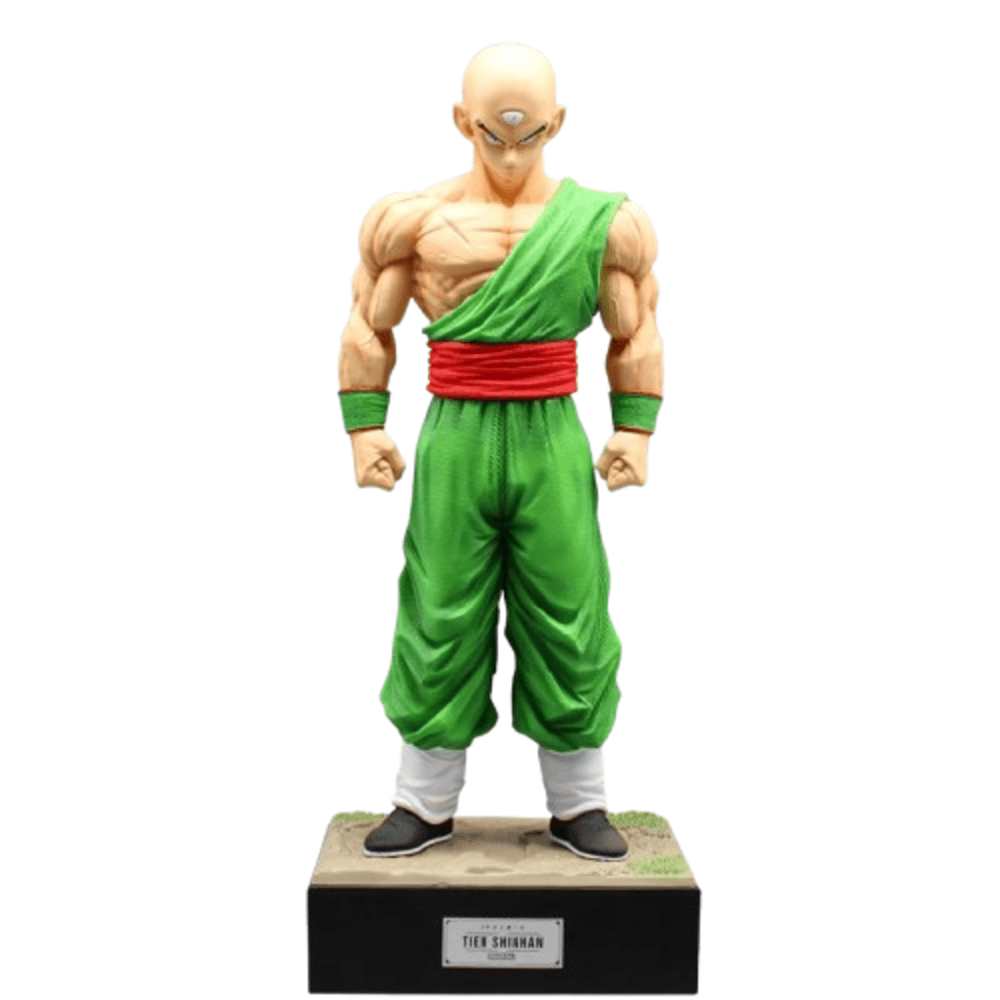 2Pcs Anime Kawaii Dragon Ball Chiaotzu And Tien Shinhan Action Figure Toy 