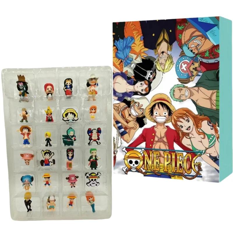 Kawaii Christmas Halloween One Piece Character Advent Calendar Box 