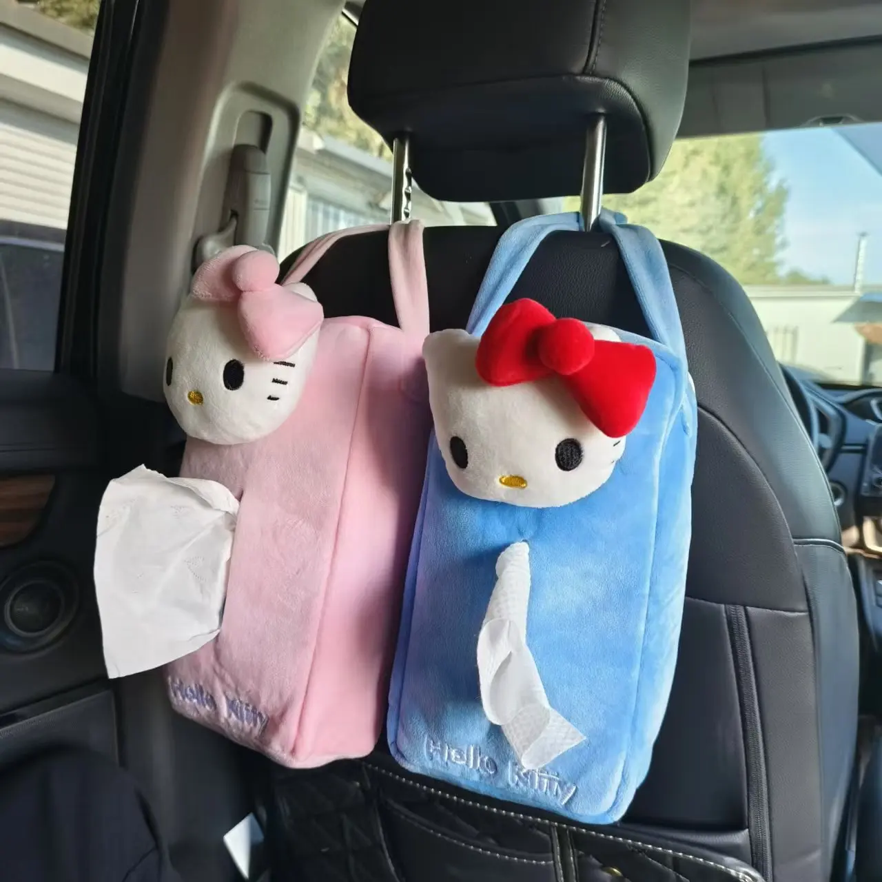 Kawaii Sanrio Hello Kitty Hanging Type Tissue Box Kawaii Sanrio Hello Kitty Hanging Type Tissue Box