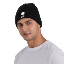 Snoopy Knitted Hat Women’s Men’s Skullies Beanies Winter Hats Acrylic Warm Cap Snoopy Knitted Hat Women's Men's Skullies Beanies Winter Hats Acrylic Warm Cap