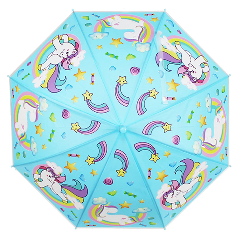 Kawai Unicorn Semi-Automatic Umbrella