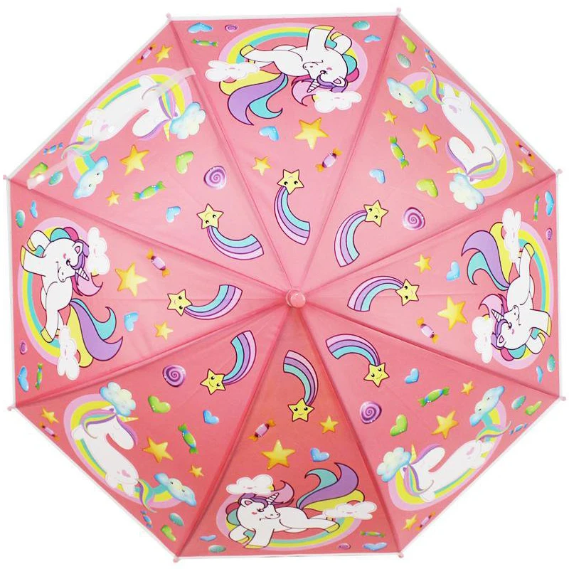 Kawai Unicorn Semi-Automatic Umbrella