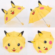 Pokemon Pikachu Cartoon With Ear Long-Handing Umbrella Pokemon Pikachu Cartoon With Ear Long-Handing Umbrella