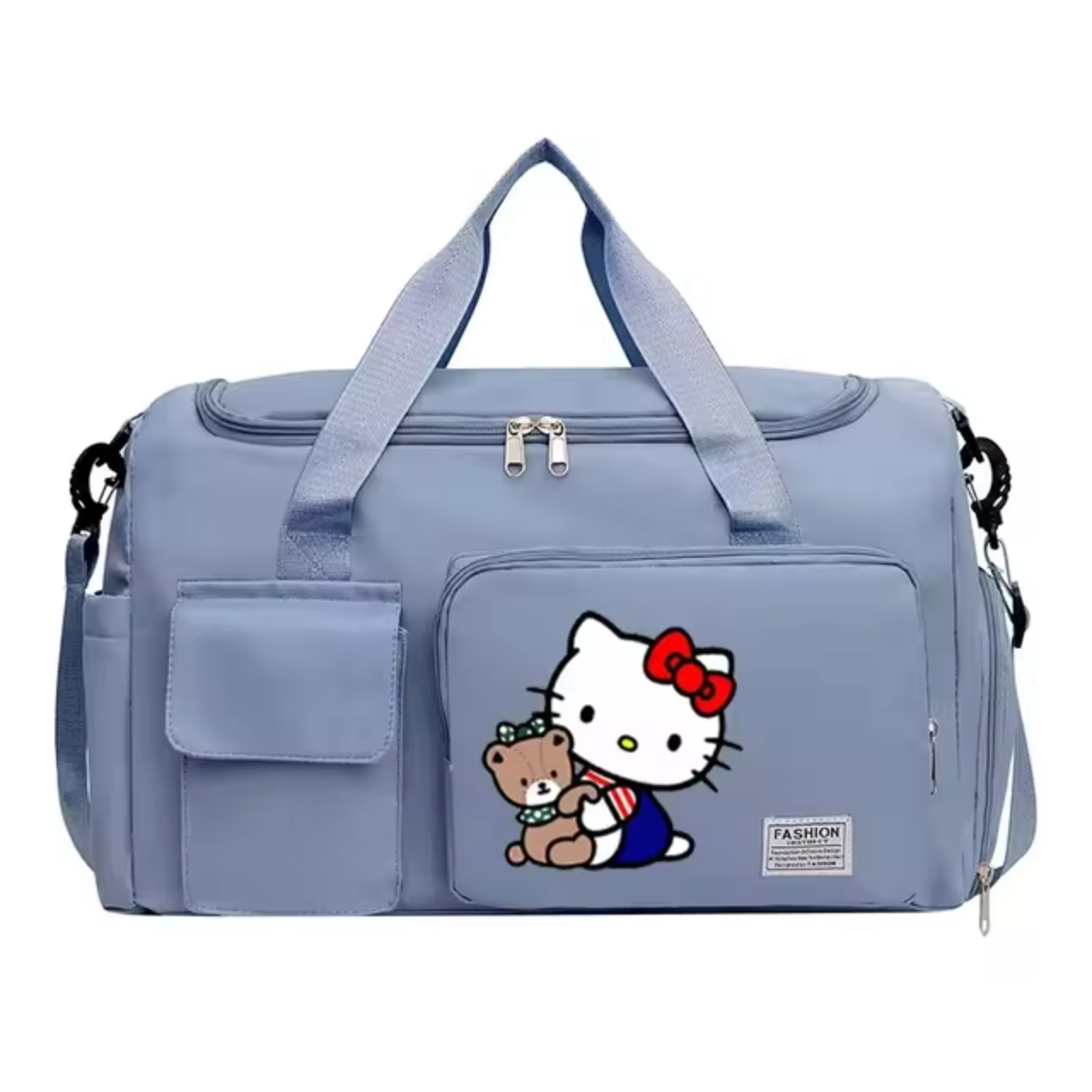 Kawaii Cartoon Sanrio Hello Kitty Blue Handbag 