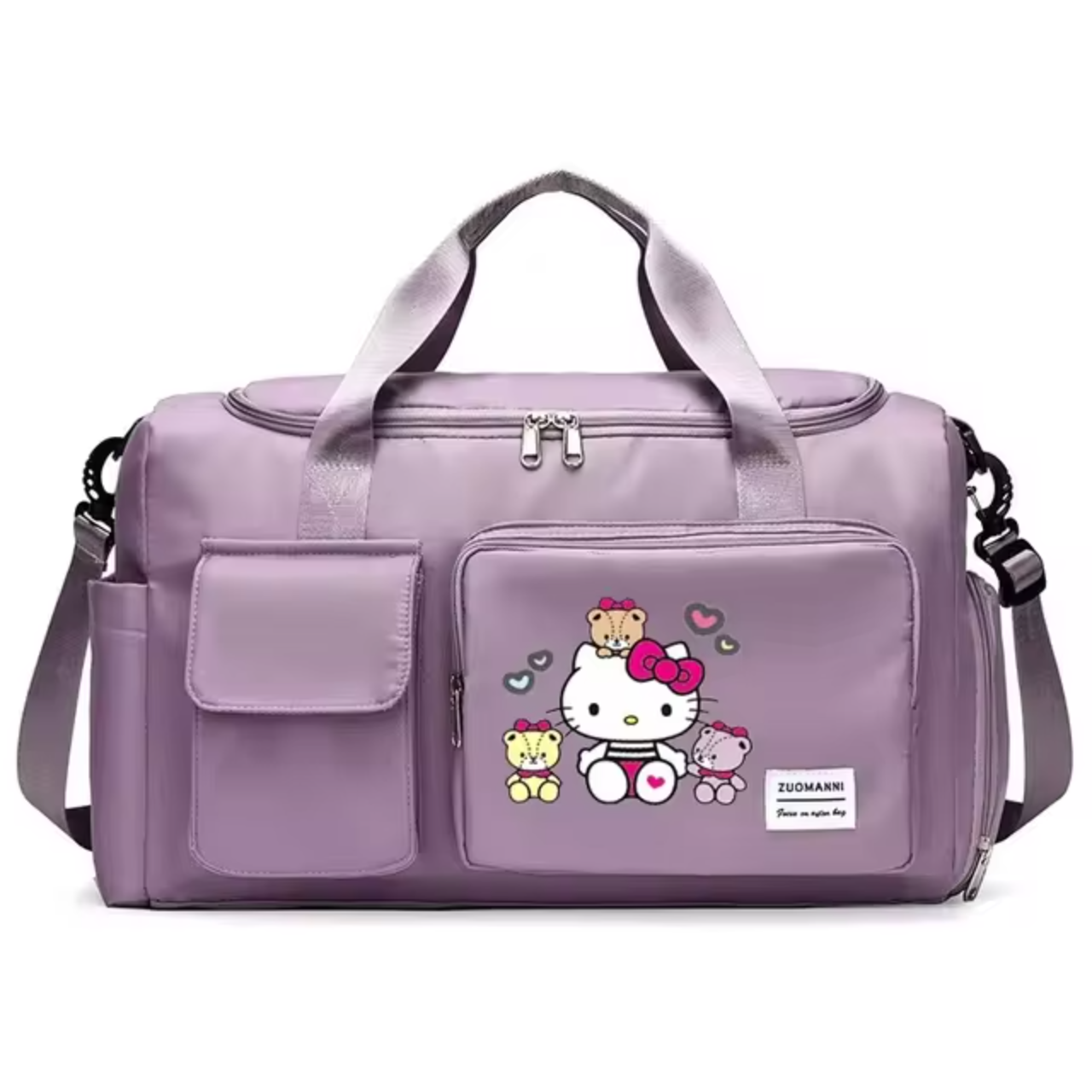 Kawaii Cartoon Sanrio Hello Kitty Purple Handbag Kawaii Cartoon Sanrio Hello Kitty Purple Handbag