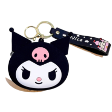 Kawaii Sanrio Kuromi Silicone Wallet Kawaii Sanrio Kuromi Silicone Wallet