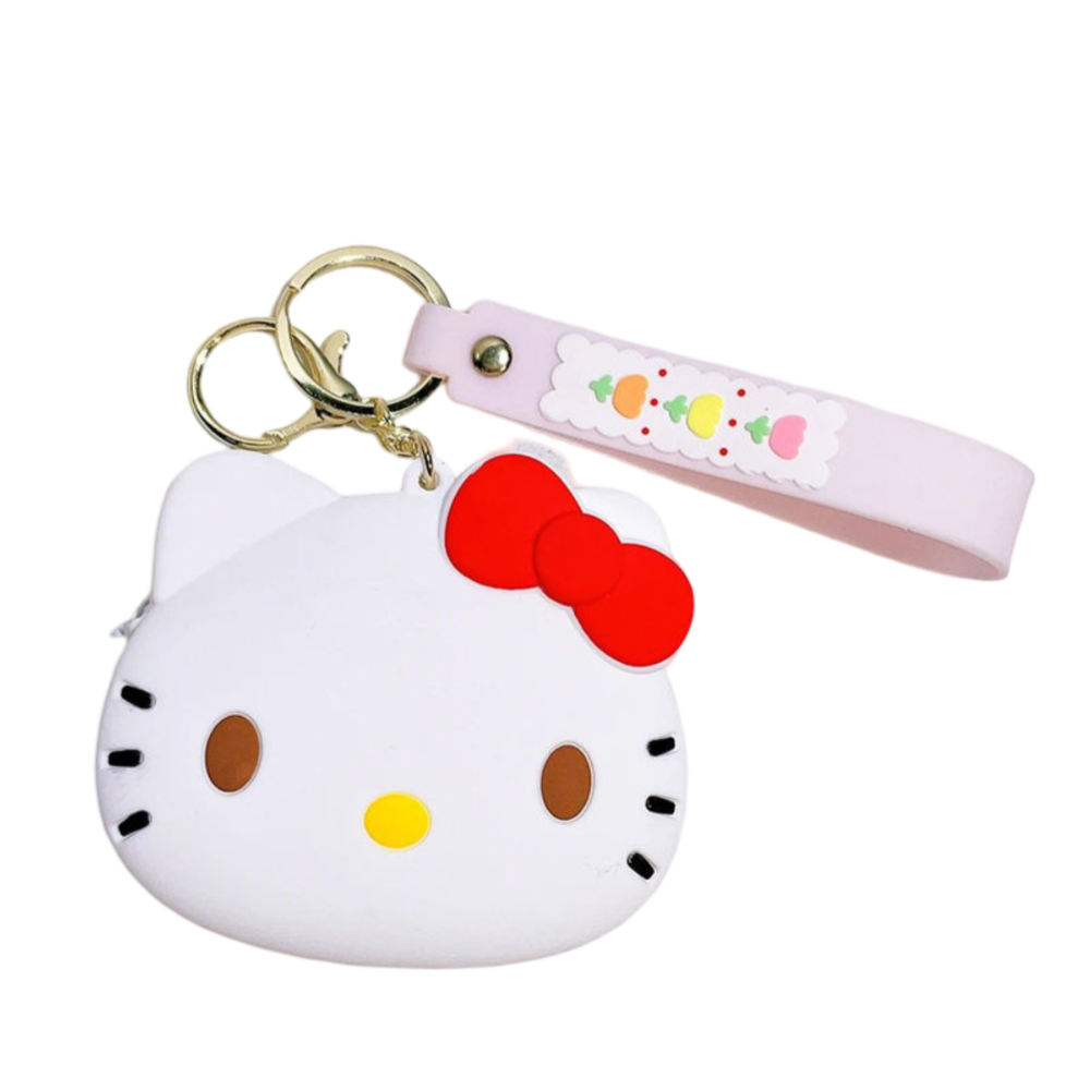 Kawaii Sanrio Hello Kitty Silicone Wallet Kawaii Sanrio Hello Kitty Silicone Wallet