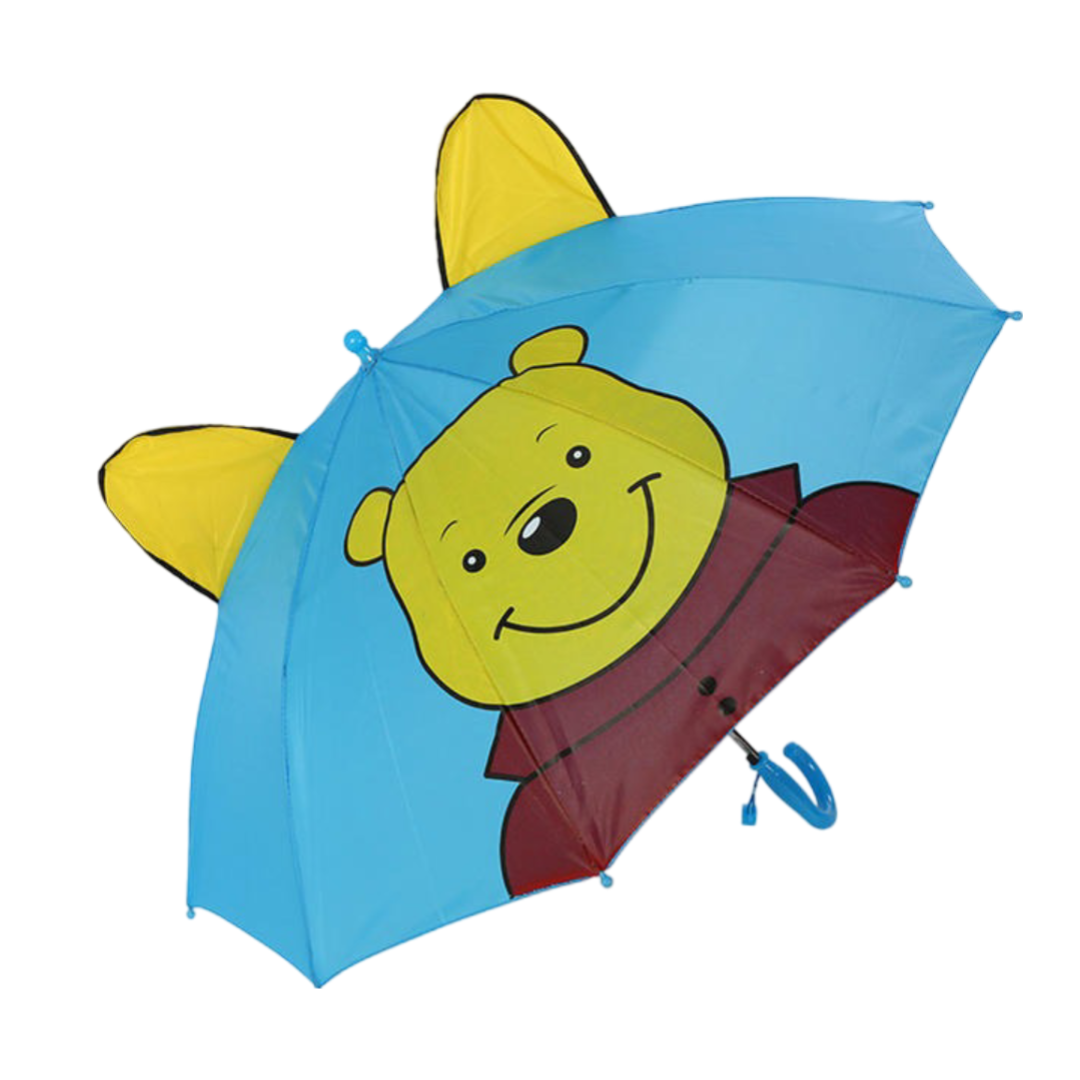 Kawaii Winnie-The-Pooh With Ear Umbrella 