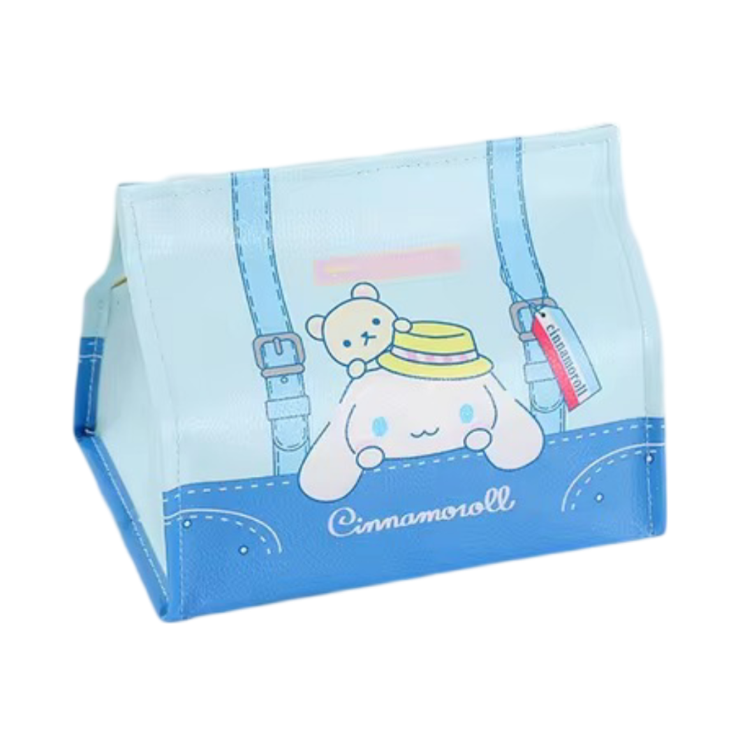 Sanrio Kawaii Cartoon Cinnamoroll Tissue Box