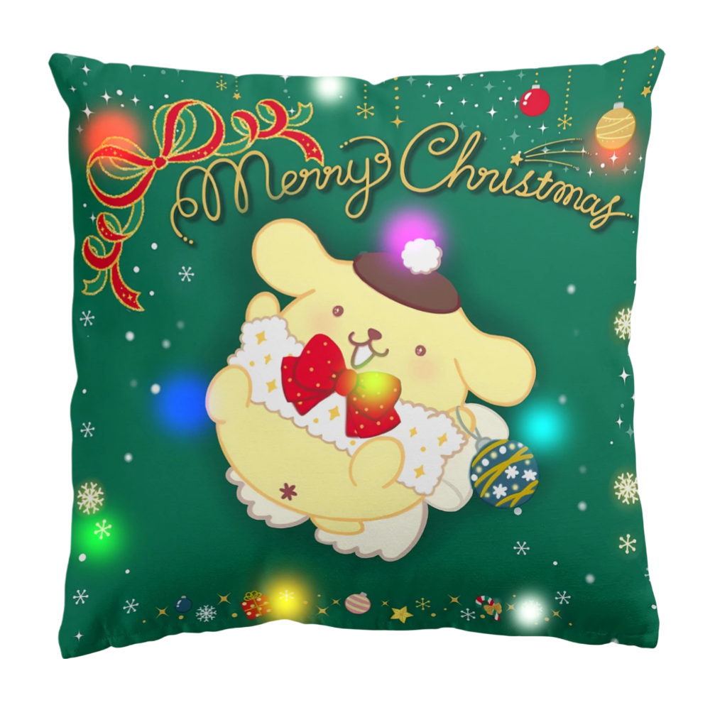 Christmas Kawaii Anime Sanrio Pompompurin Pillowcase