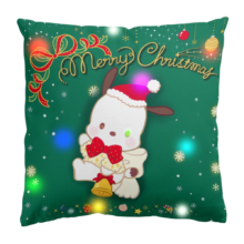 Christmas Kawaii Anime Sanrio Pochacco Pillowcase Christmas Kawaii Anime Sanrio Pochacco Pillowcase