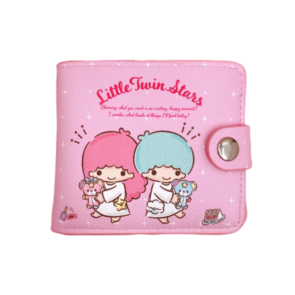 Kawaii Sanrio Little Twin Stars Casual Money Wallet