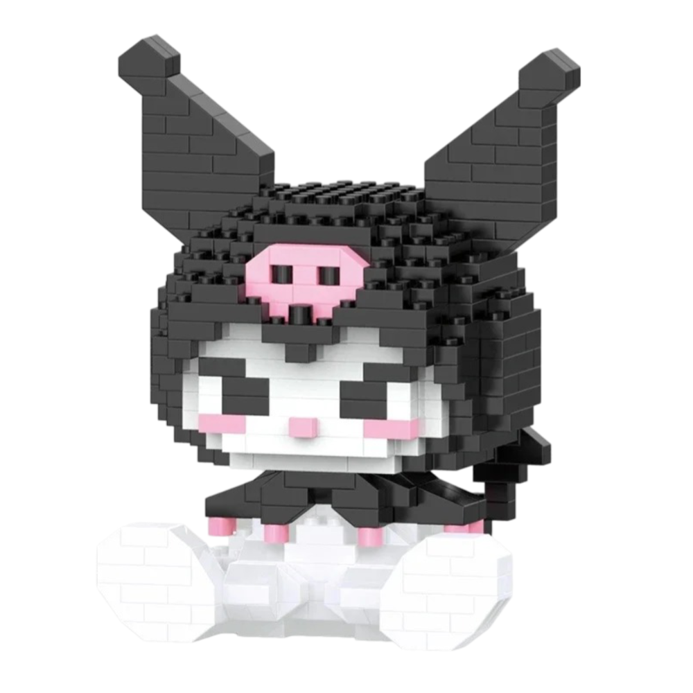 Kawaii Cartoon Kuromi Sanrio Building Blocks 