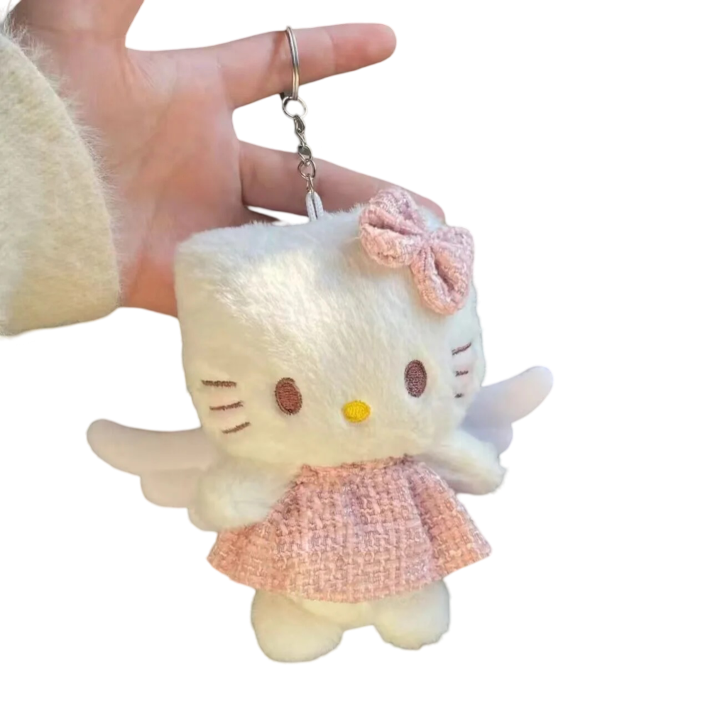 Anime Kawaii Sanrio Hello Kitty Plush Keychain