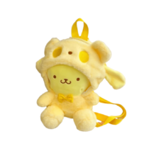 Kawaii Sanrio Plush Pompompurin Backpack Kawaii Sanrio Plush Pompompurin Backpack