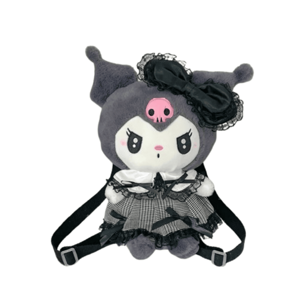 Kawaii Cartoon Sanrio Plush Kuromi Backpack