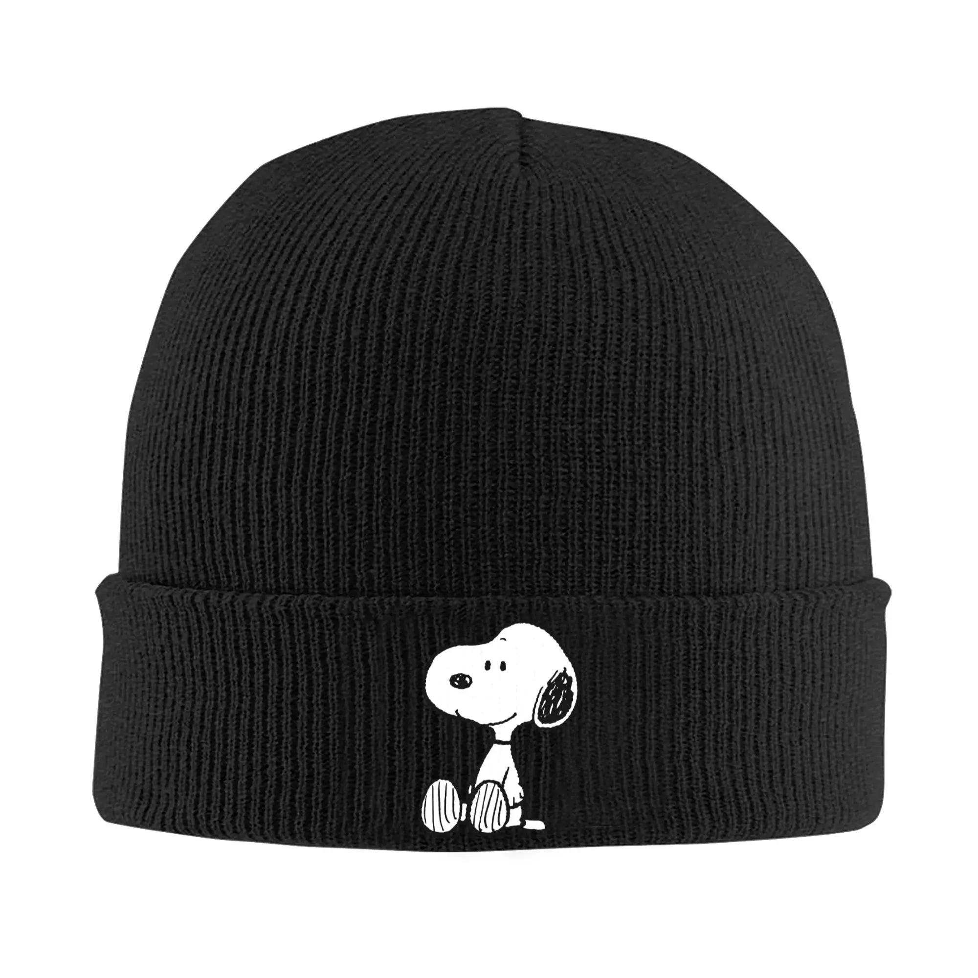 Kawaii Cartoon Snoopy Knitted Hat