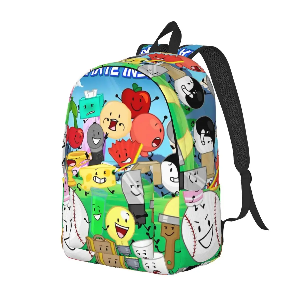 Kawaii Anime Battle For Dream Island Characters Printed Backpack
