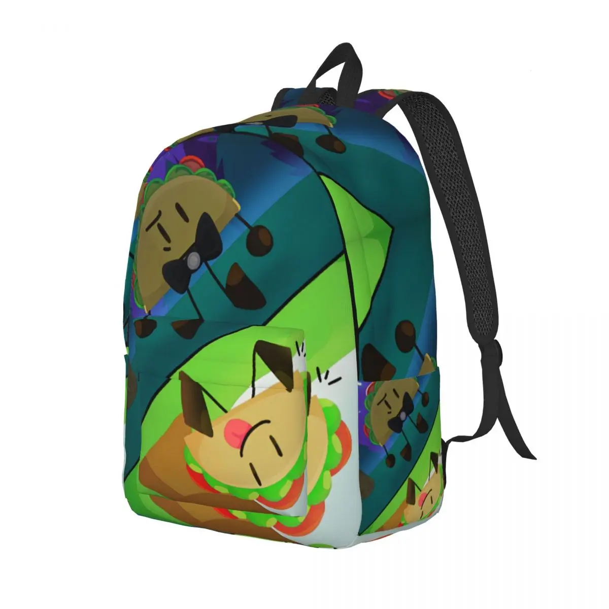 Kawaii Anime Battle For Dream Island Characters Printed Backpack