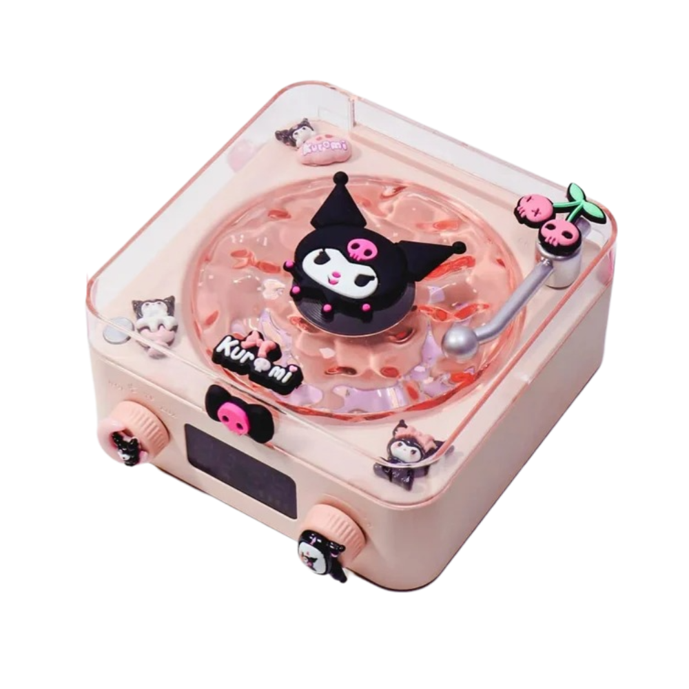 Kawaii Kuromi RGB Light Bluetooth Speaker 