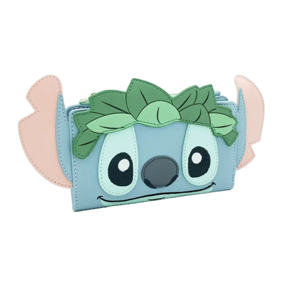 Kawaii Cartoon Luau Stitch Bi-Fold Wallet