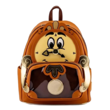 Kawaii Cartoon Loungefly Cogsworth Mini Backpack Kawaii Cartoon Loungefly Cogsworth Mini Backpack