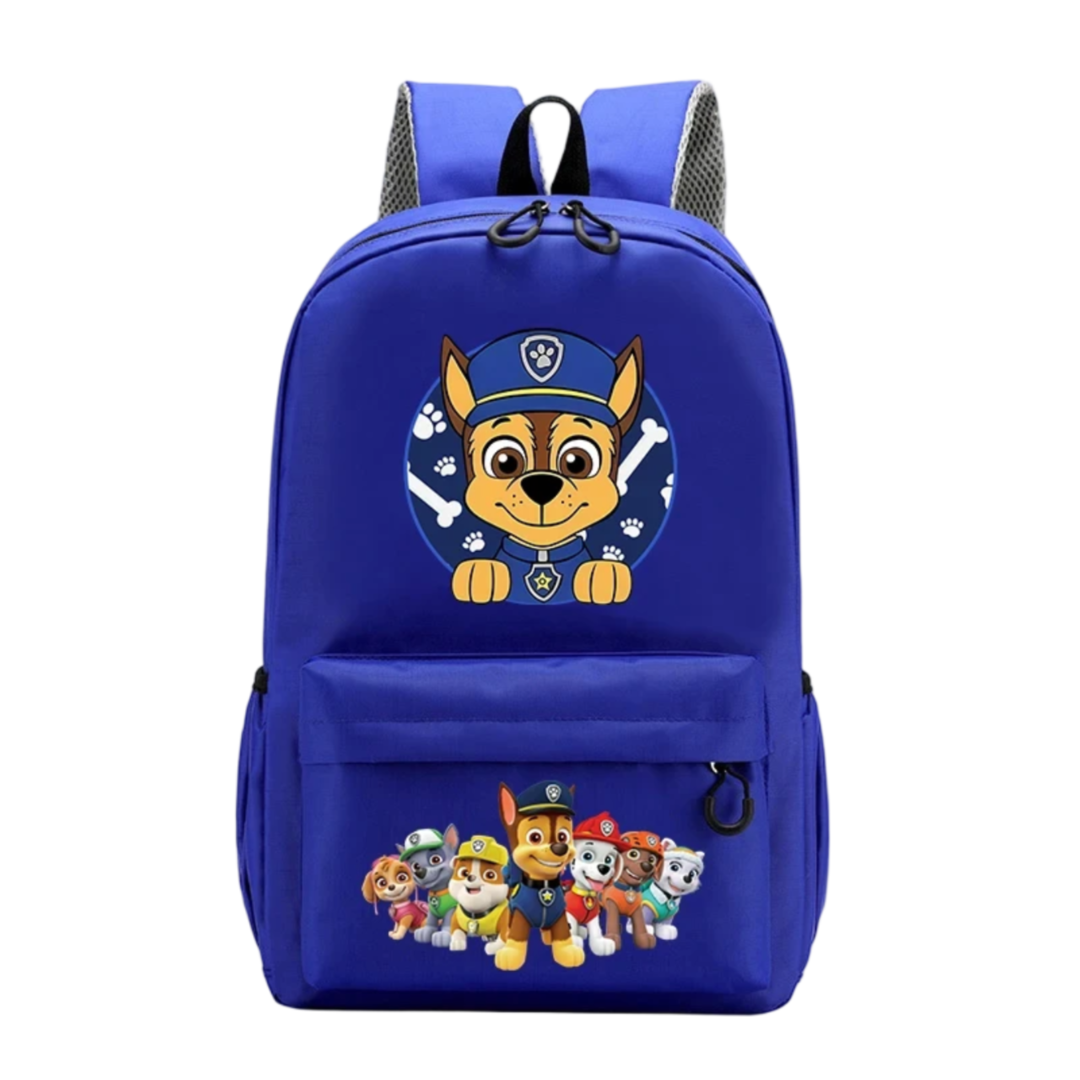 Kawaii Cartoon PAW Patrol Chase Blue Backpack